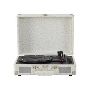 Crosley CR8005F-WO Cruiser Plus Turntable – White Ostrich Finish - NIB